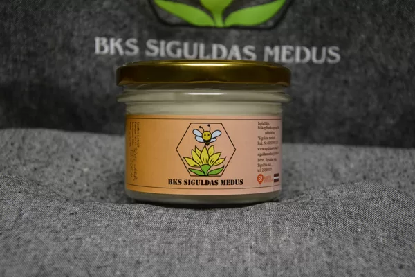 Krēmveida rapšu ziedu medus 250g; 450g; 